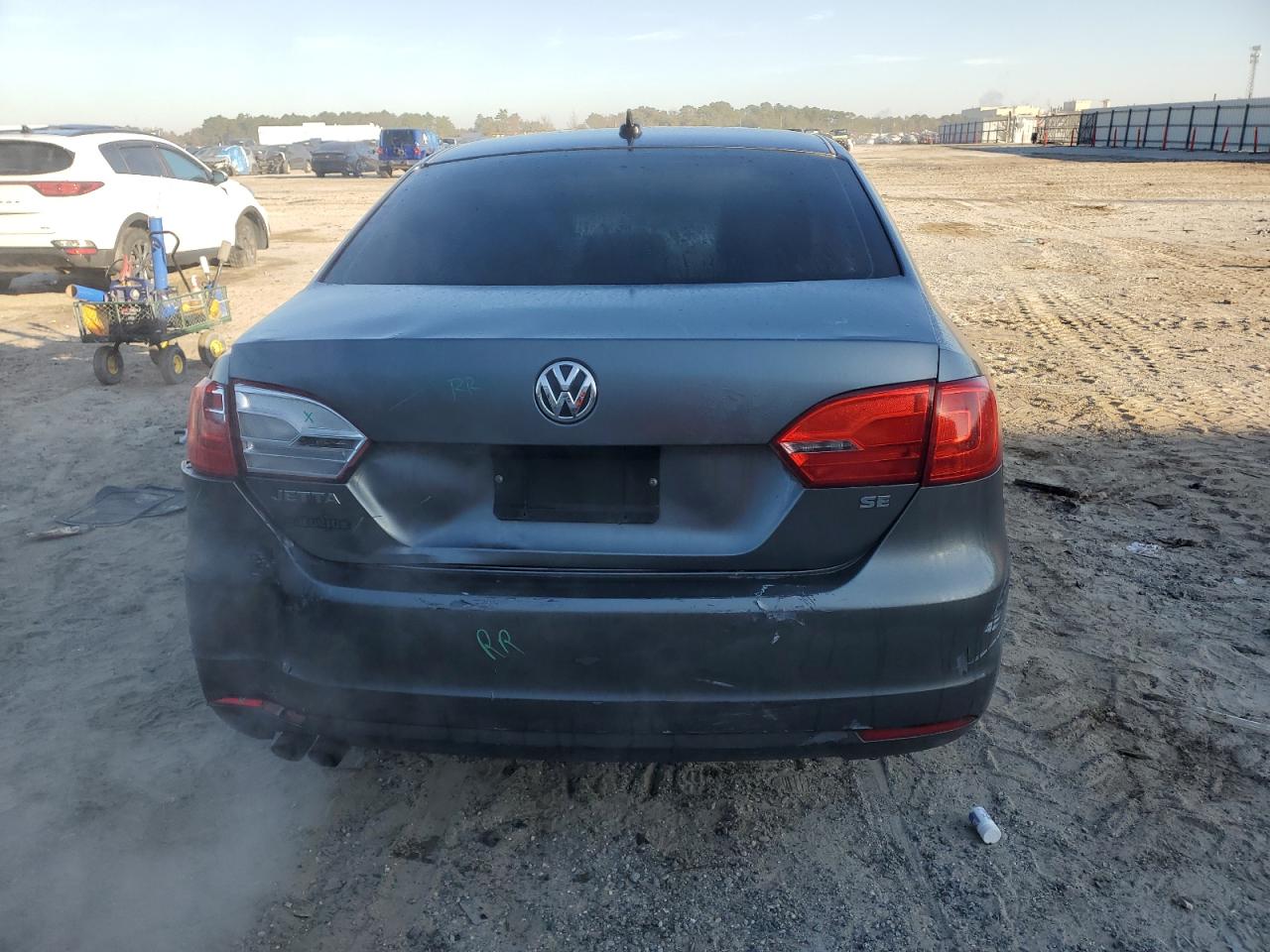 2014 Volkswagen Jetta VIN 3VWD17AJ8EM263630 Copart auction photo, front end damage thumbnail 6
