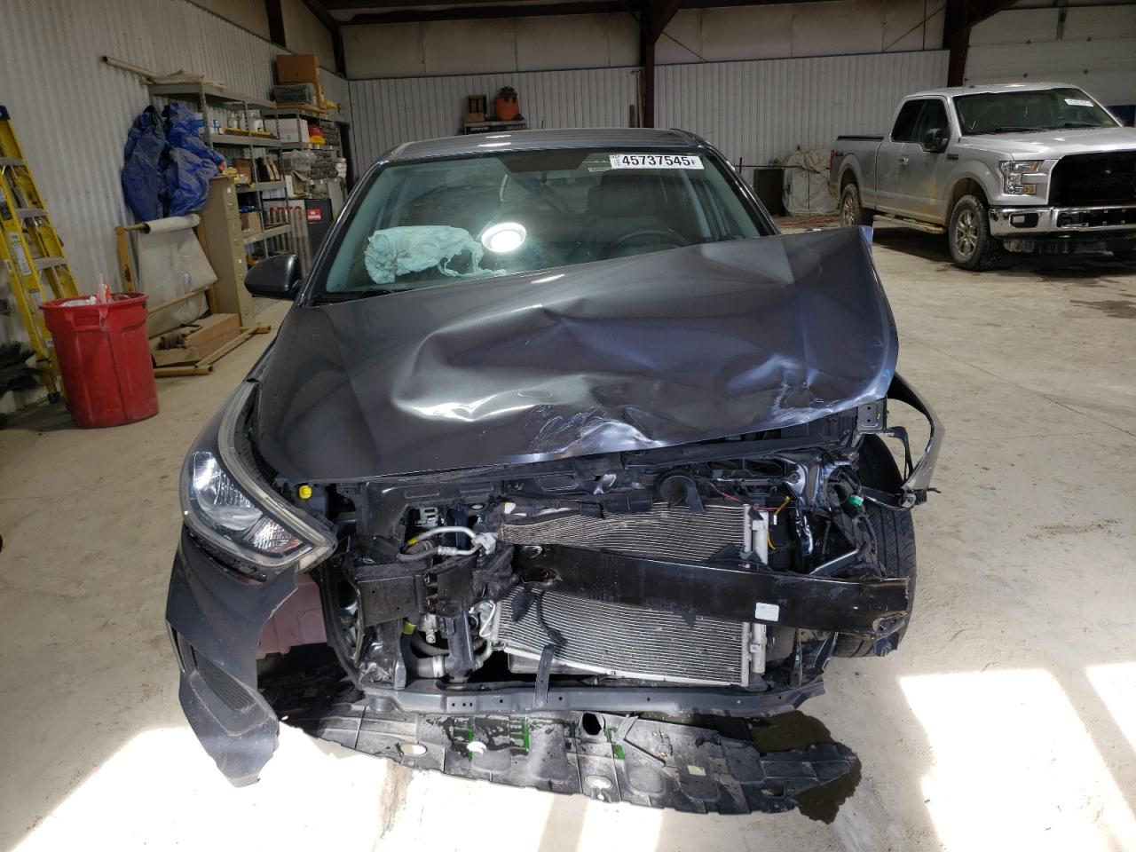 2020 Hyundai Accent VIN 3KPC24A63LE106987 Copart auction photo, front end damage thumbnail 5
