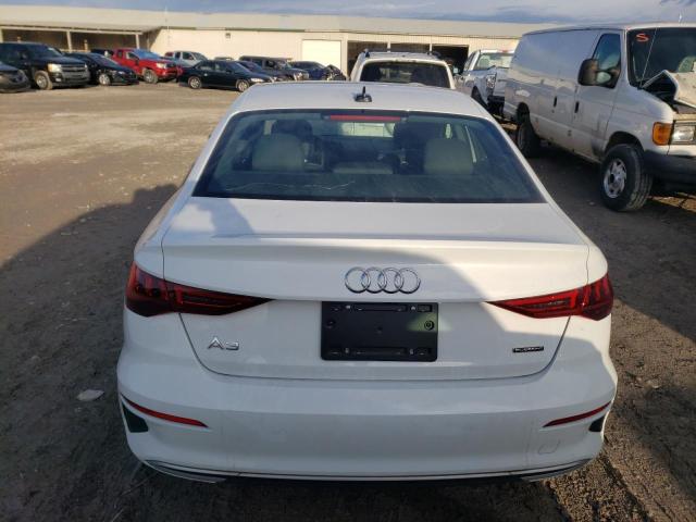 2022 Audi A3 VIN WAUGUDGY5NA089214 Copart auction photo, side damage thumbnail 6