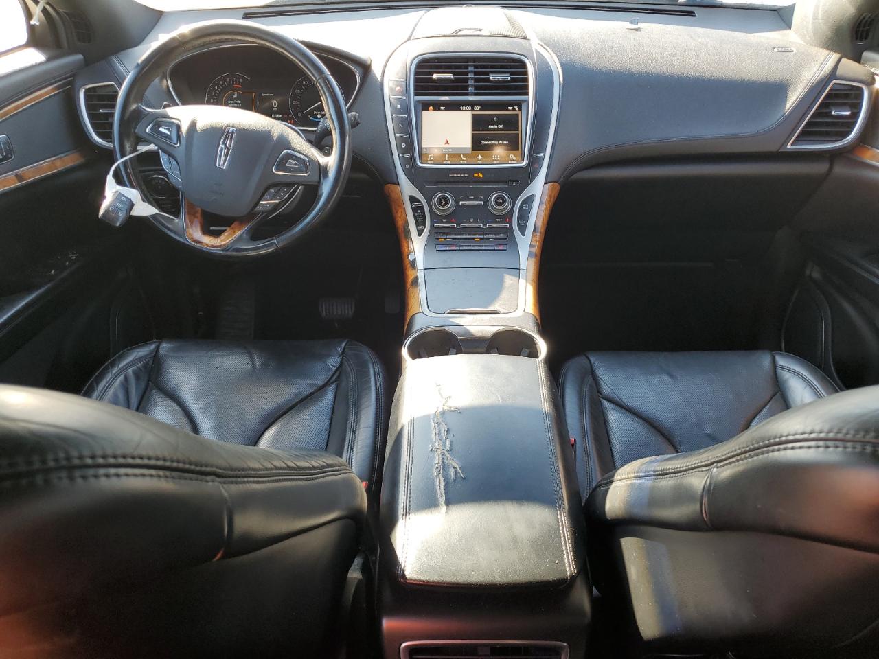 2017 Lincoln MKX VIN 2LMPJ6LR0HBL10796 Copart auction photo, all over damage thumbnail 8