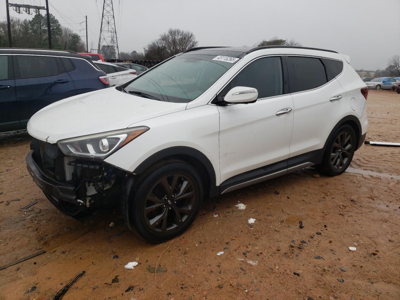 2017 Hyundai Santa Fe VIN 5XYZW4LA1HG395622