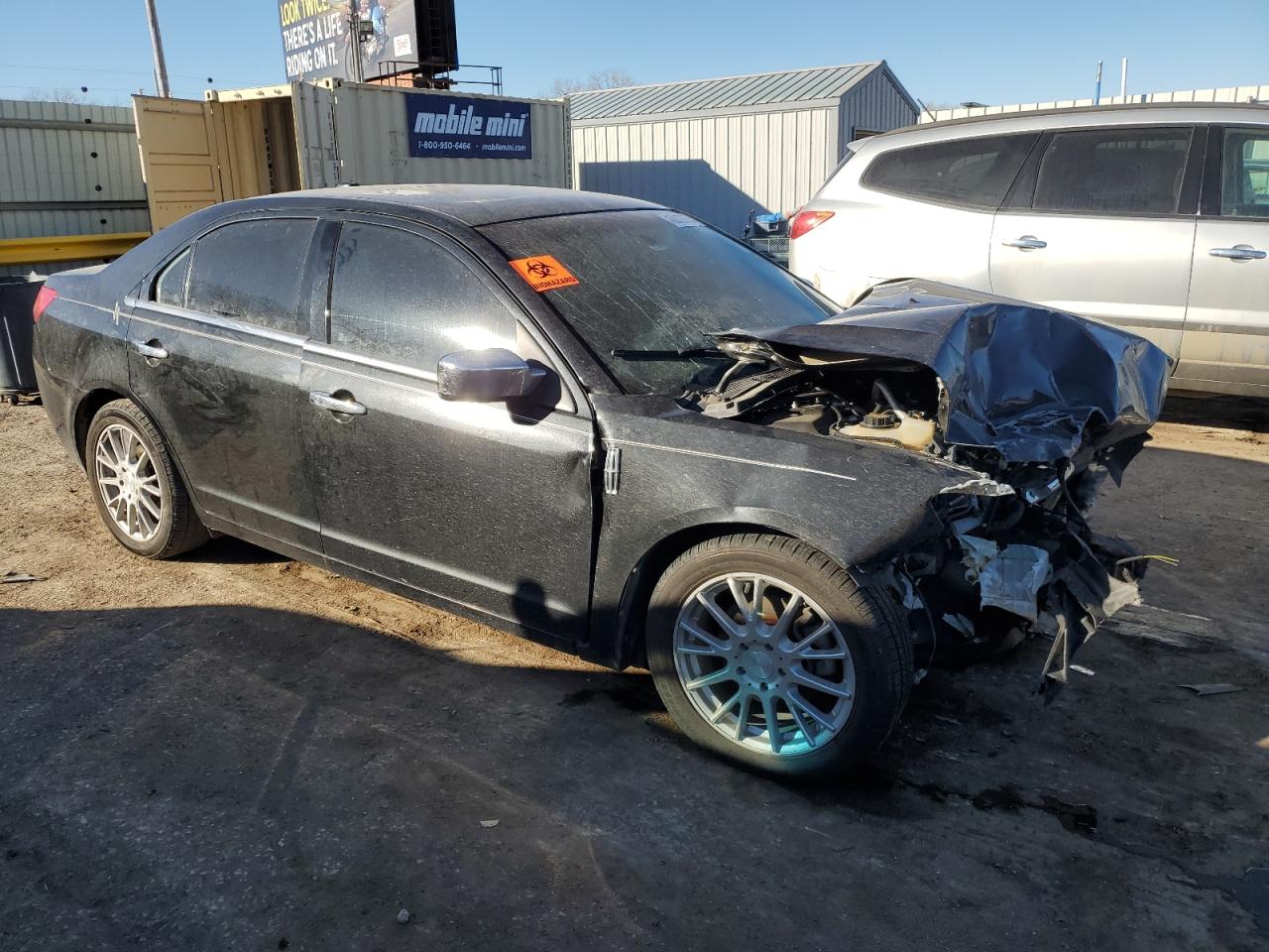 2012 Lincoln MKZ VIN 3LNHL2GC2CR814317 Copart auction photo, front end damage thumbnail 4