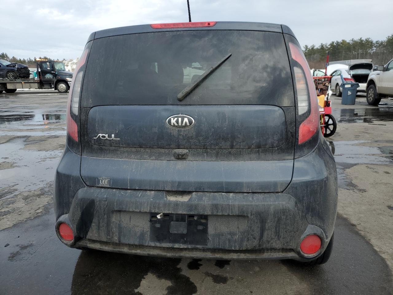 2016 KIA Soul VIN KNDJP3A5XG7241092 Copart auction photo, front end damage thumbnail 6