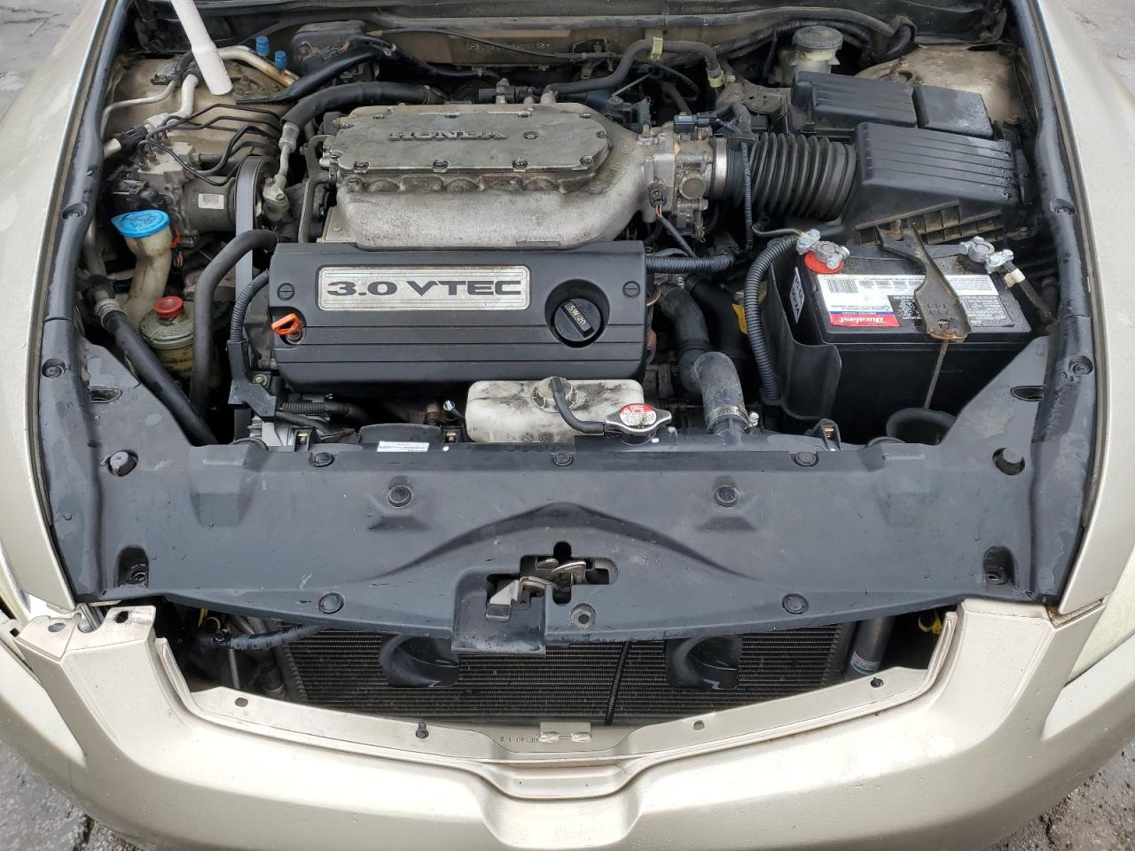 2003 Honda Accord VIN 1HGCM66543A001059 Copart auction photo, front end / side damage thumbnail 11