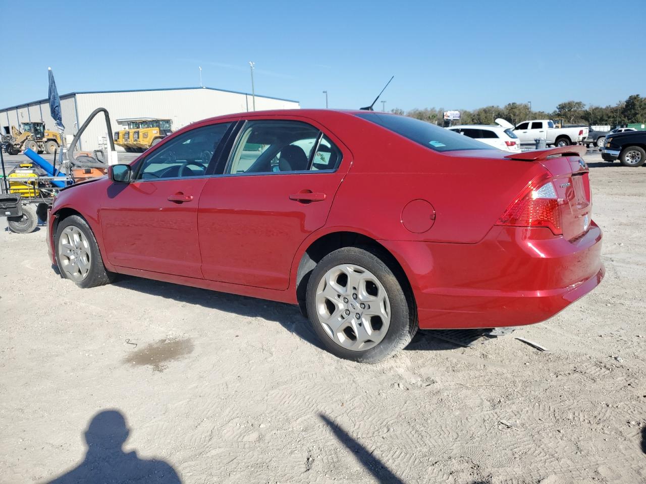 2010 Ford Fusion VIN 3FAHP0HA9AR160395 Copart auction photo, front end damage thumbnail 2