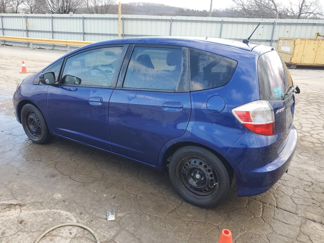2012 Honda Fit VIN JHMGE8H36CC001085 Copart auction photo, front end / side damage thumbnail 2