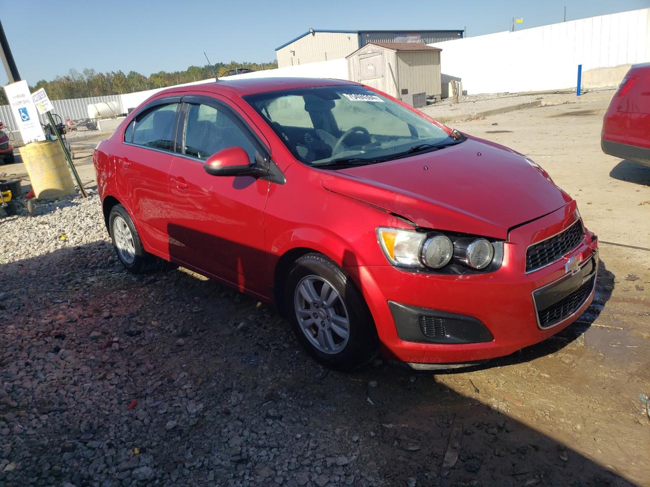 2014 Chevrolet Sonic VIN 1G1JC5SH4E4224716 Copart auction photo, front end damage thumbnail 4