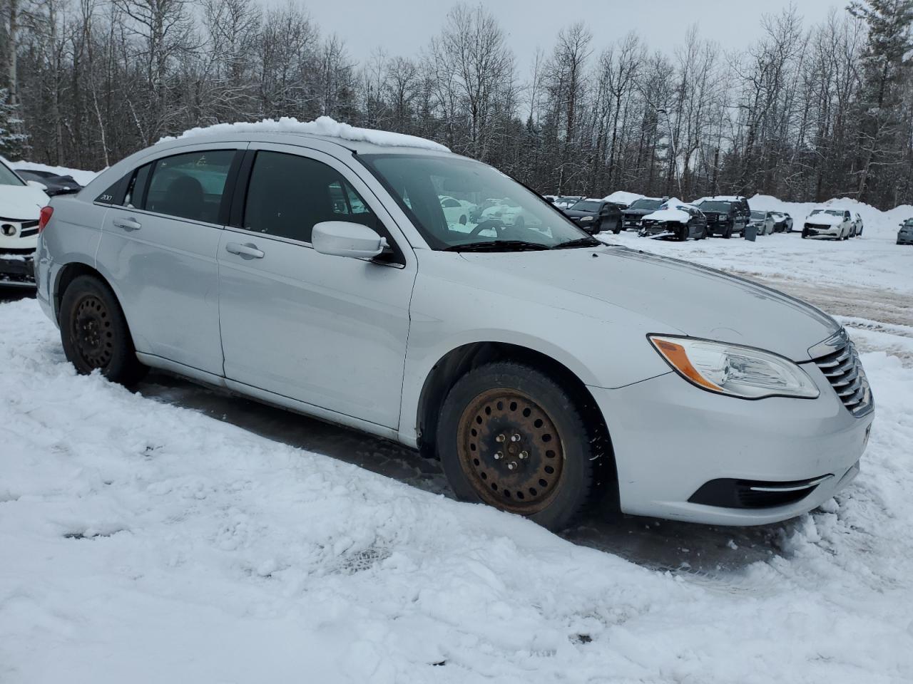 2012 Chrysler 200 VIN 1C3CCBAB9CN315374 Copart auction photo, rear end damage thumbnail 4