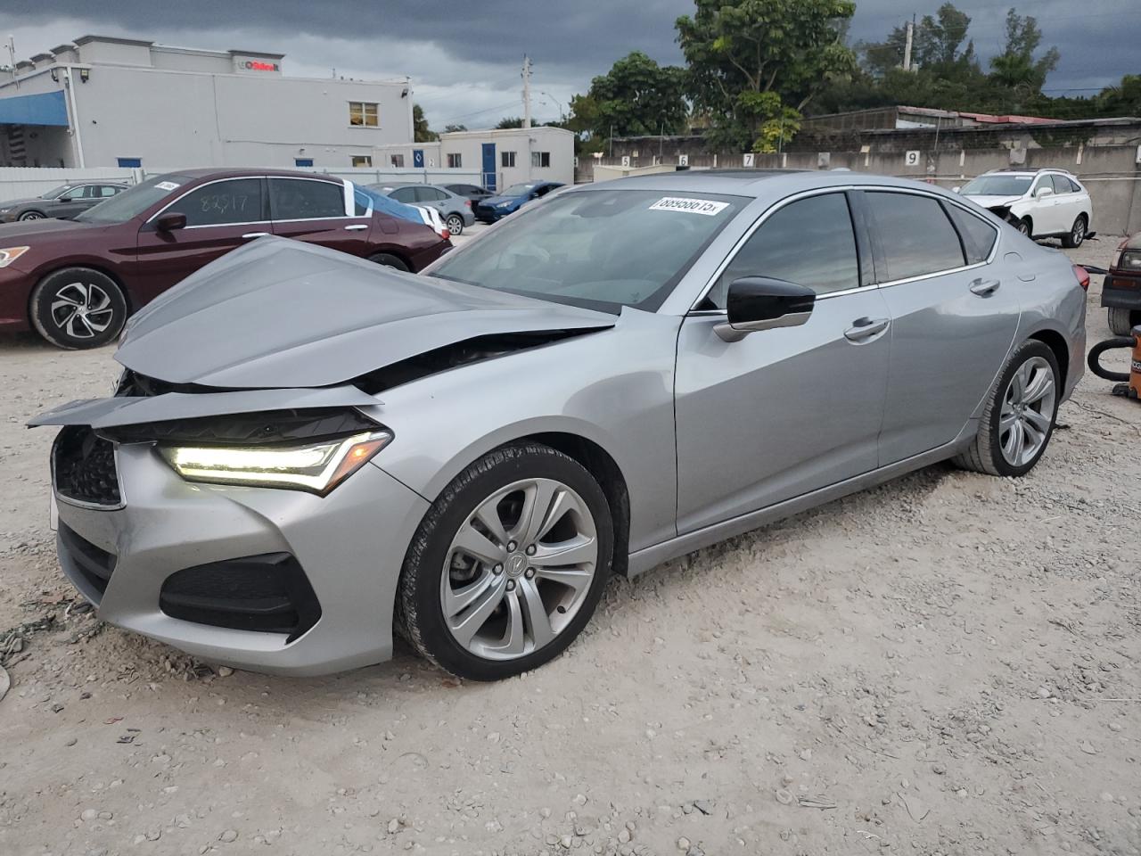2022 Acura TLX VIN 19UUB5F48NA005341