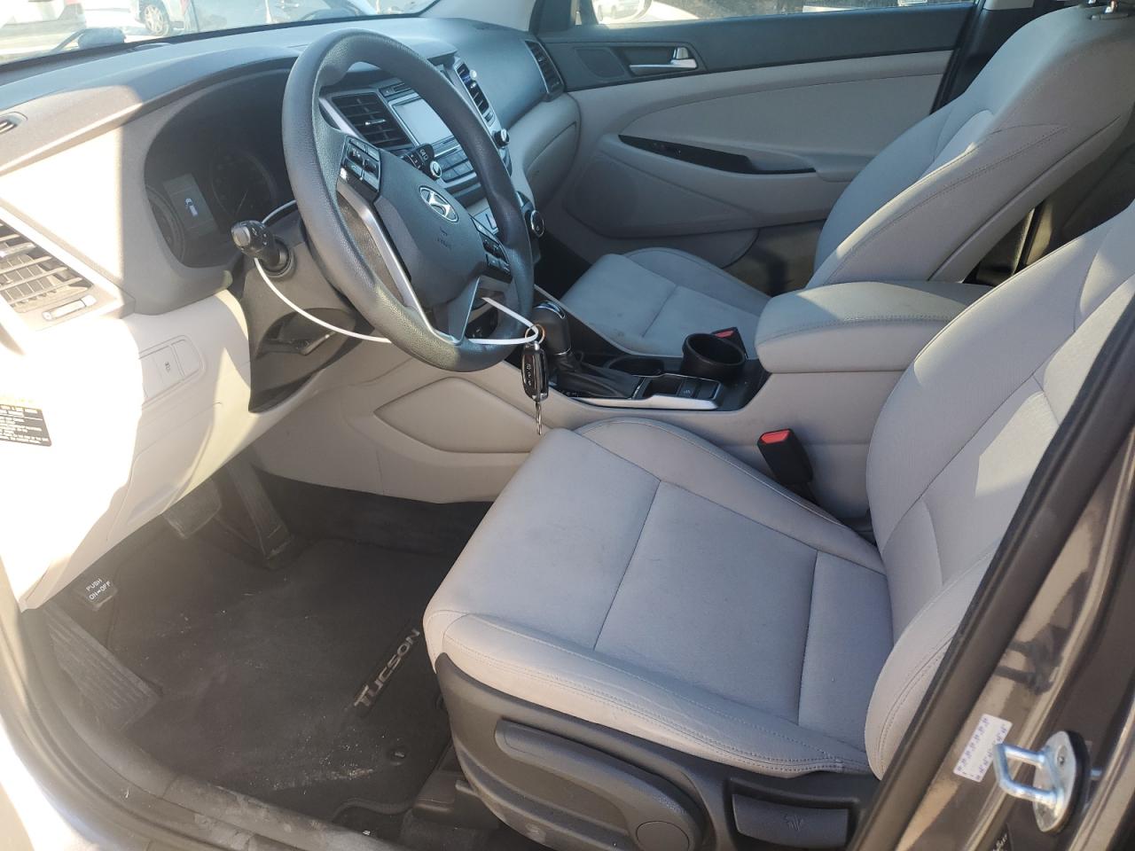 2018 Hyundai Tucson VIN KM8J23A45JU607468 Copart auction photo, rear end damage thumbnail 7