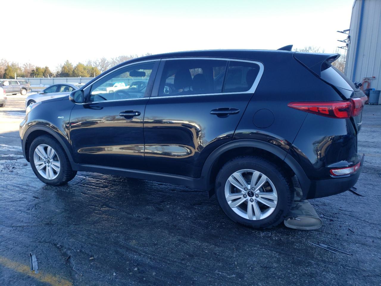 2017 KIA Sportage VIN KNDPMCAC8H7223967 Copart auction photo, rear end damage thumbnail 2