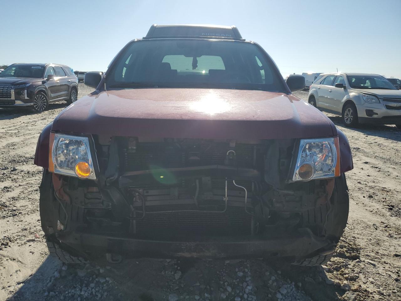2008 Nissan XTerra VIN 5N1AN08U28C530229 Copart auction photo, front end damage thumbnail 5