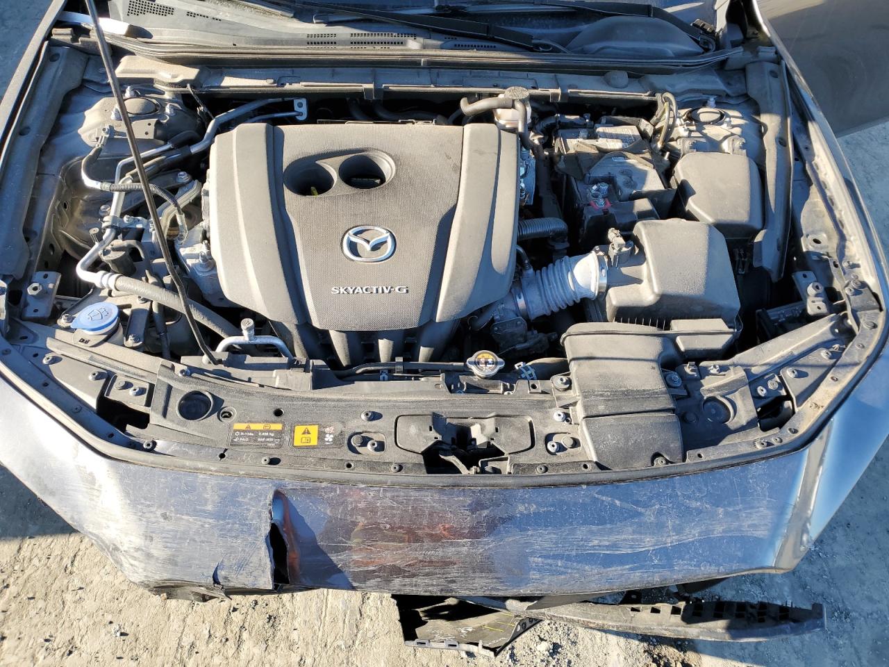 2020 Mazda 3 VIN 3MZBPBEM2LM116777 Copart auction photo, front end / rear end damage thumbnail 11