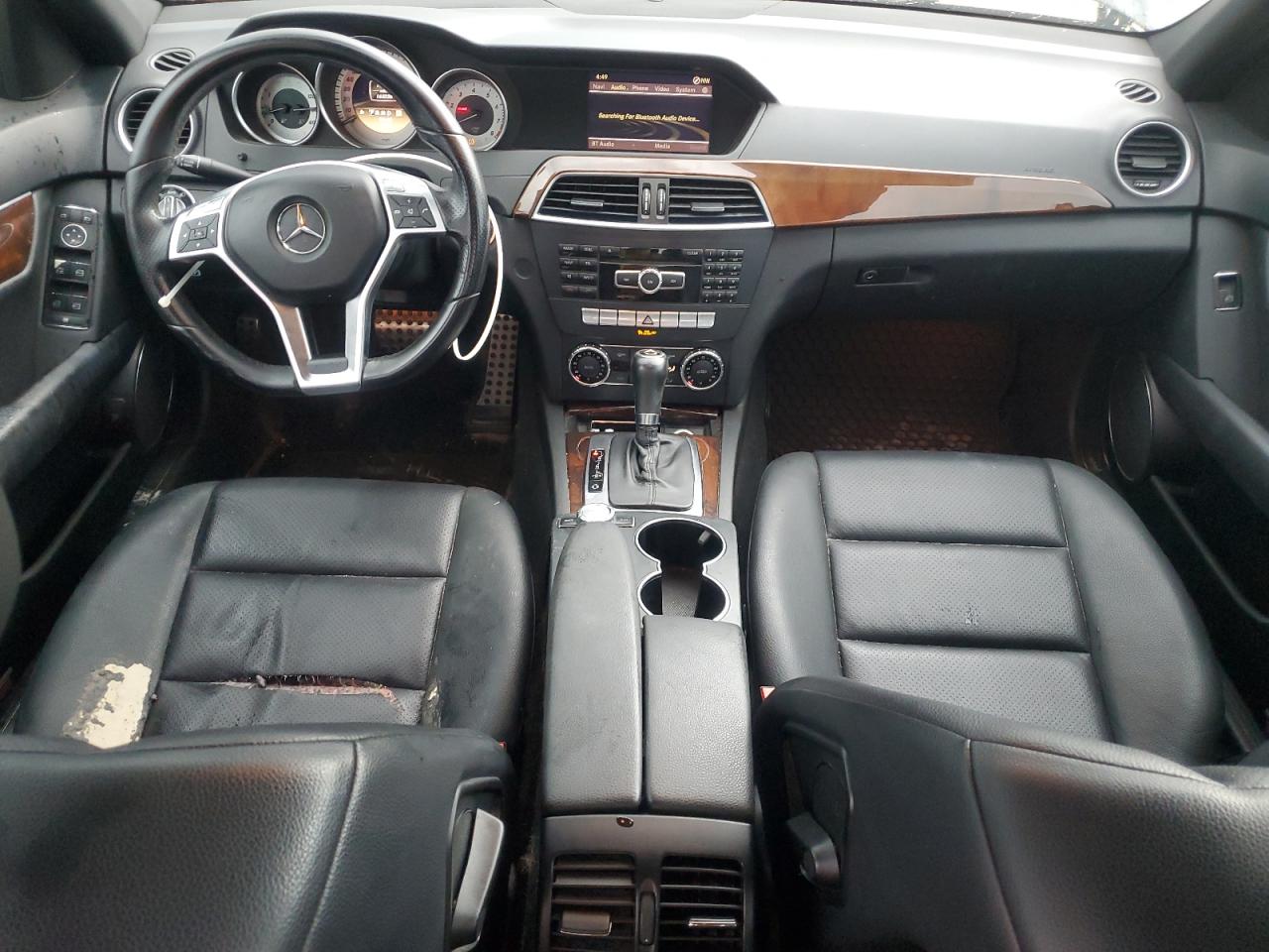 2012 Mercedes-Benz C-klasse VIN WDDGF8BB2CR192506 Copart auction photo, water/flood / minor dent/scratches damage thumbnail 8