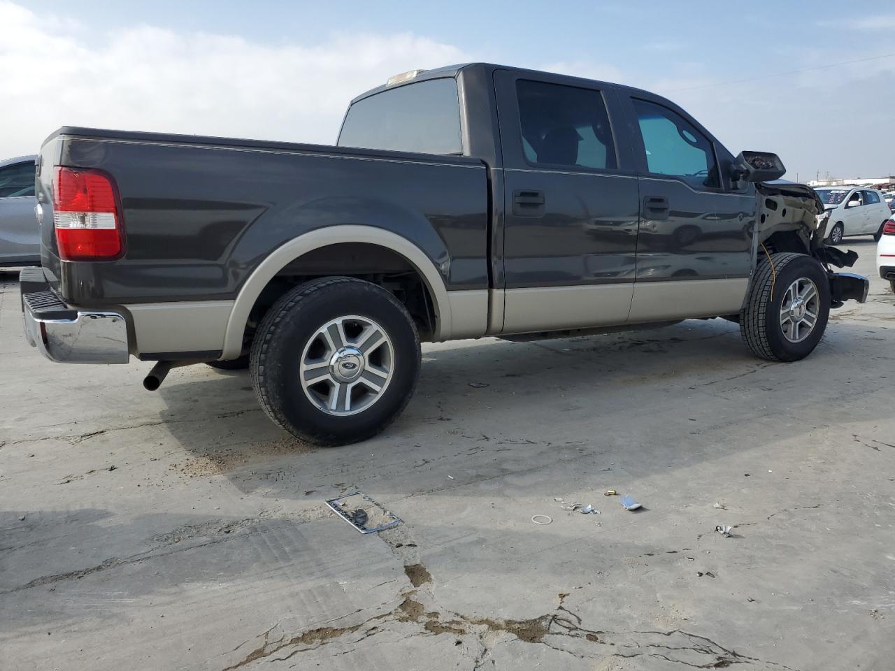 2007 Ford F-150 VIN 1FTRW12W87FA10179 Copart auction photo, front end damage thumbnail 3