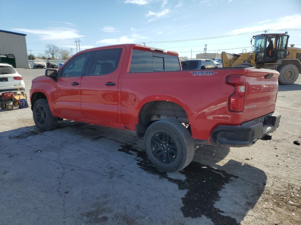 2019 Chevrolet Silverado VIN 3GCPYFED6KG204001 Copart auction photo, front end / minor dent/scratches damage thumbnail 2