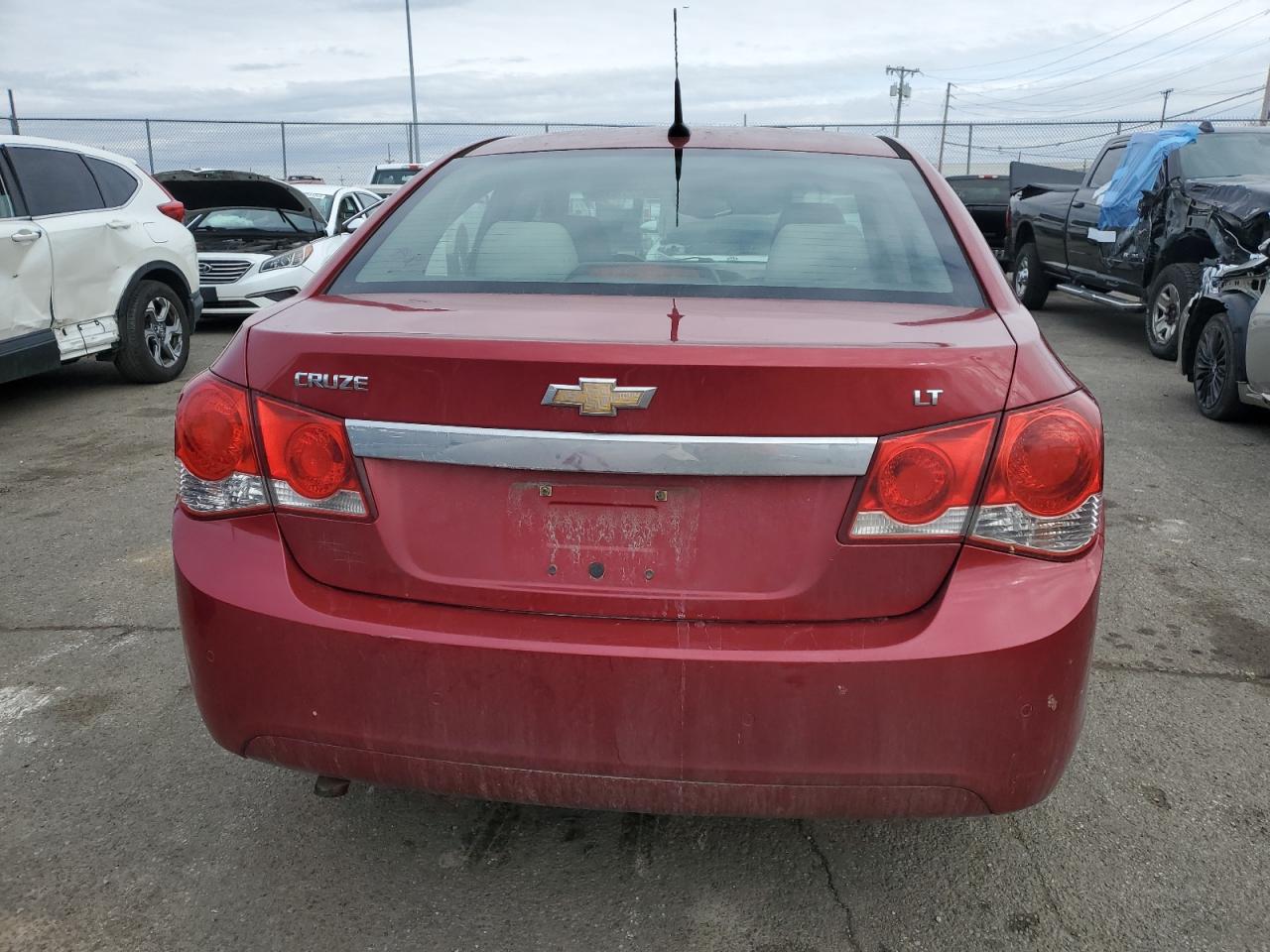 2012 Chevrolet Cruze VIN 1G1PF5SC8C7137600 Copart auction photo, front end damage thumbnail 6
