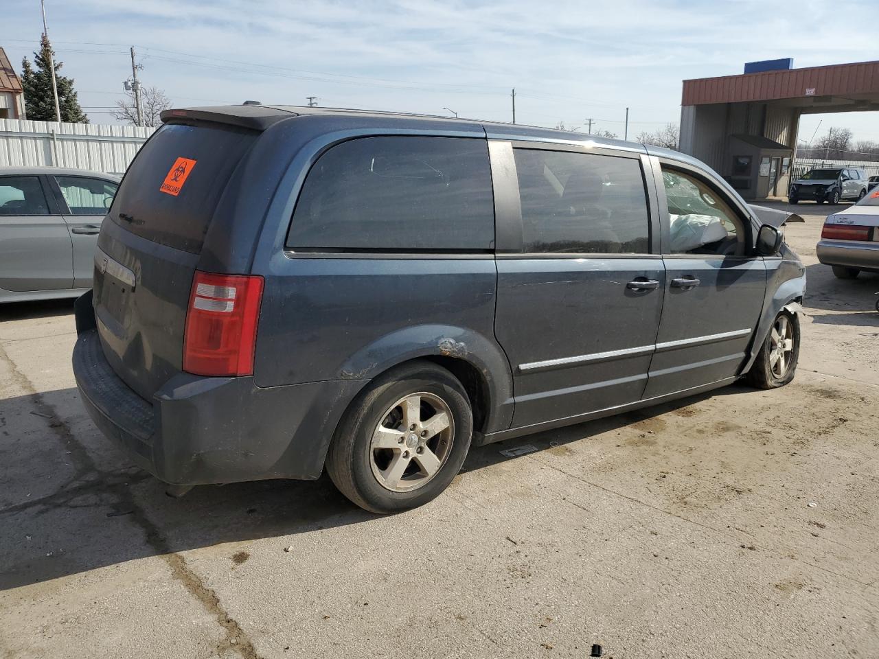 2008 Dodge Caravan VIN 1D8HN54P58B178321 Copart auction photo, front end damage thumbnail 3