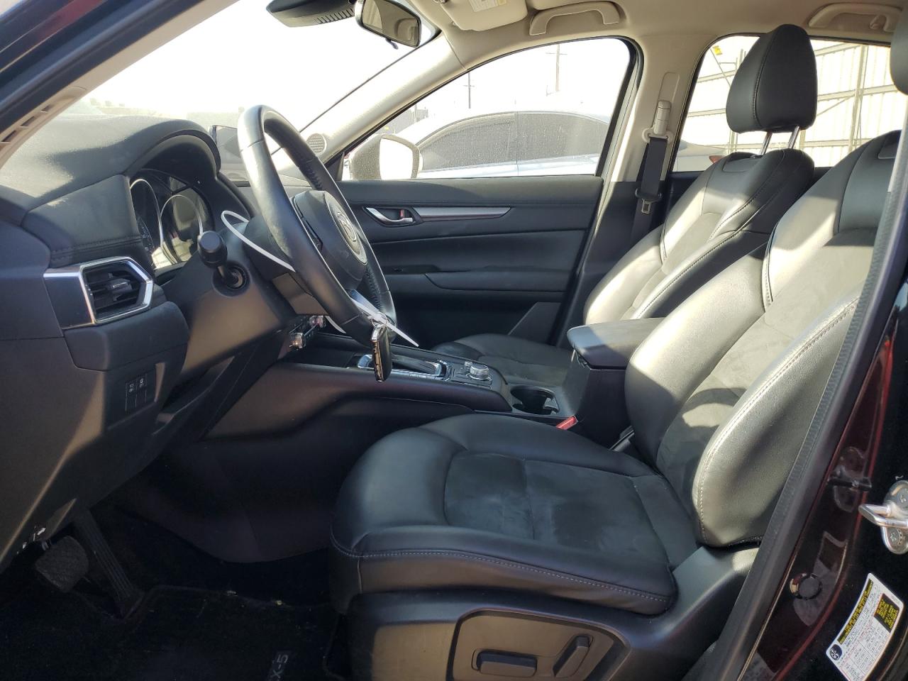 2021 Mazda CX-5 VIN JM3KFACM1M1306322 Copart auction photo, rear end / side damage thumbnail 7