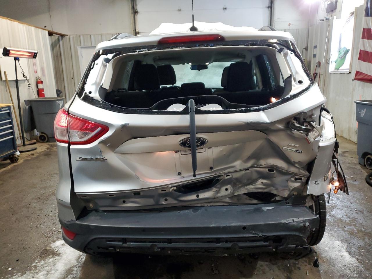 2016 Ford Escape VIN 1FMCU9GX2GUA57517 Copart auction photo, rear end / minor dent/scratches damage thumbnail 6