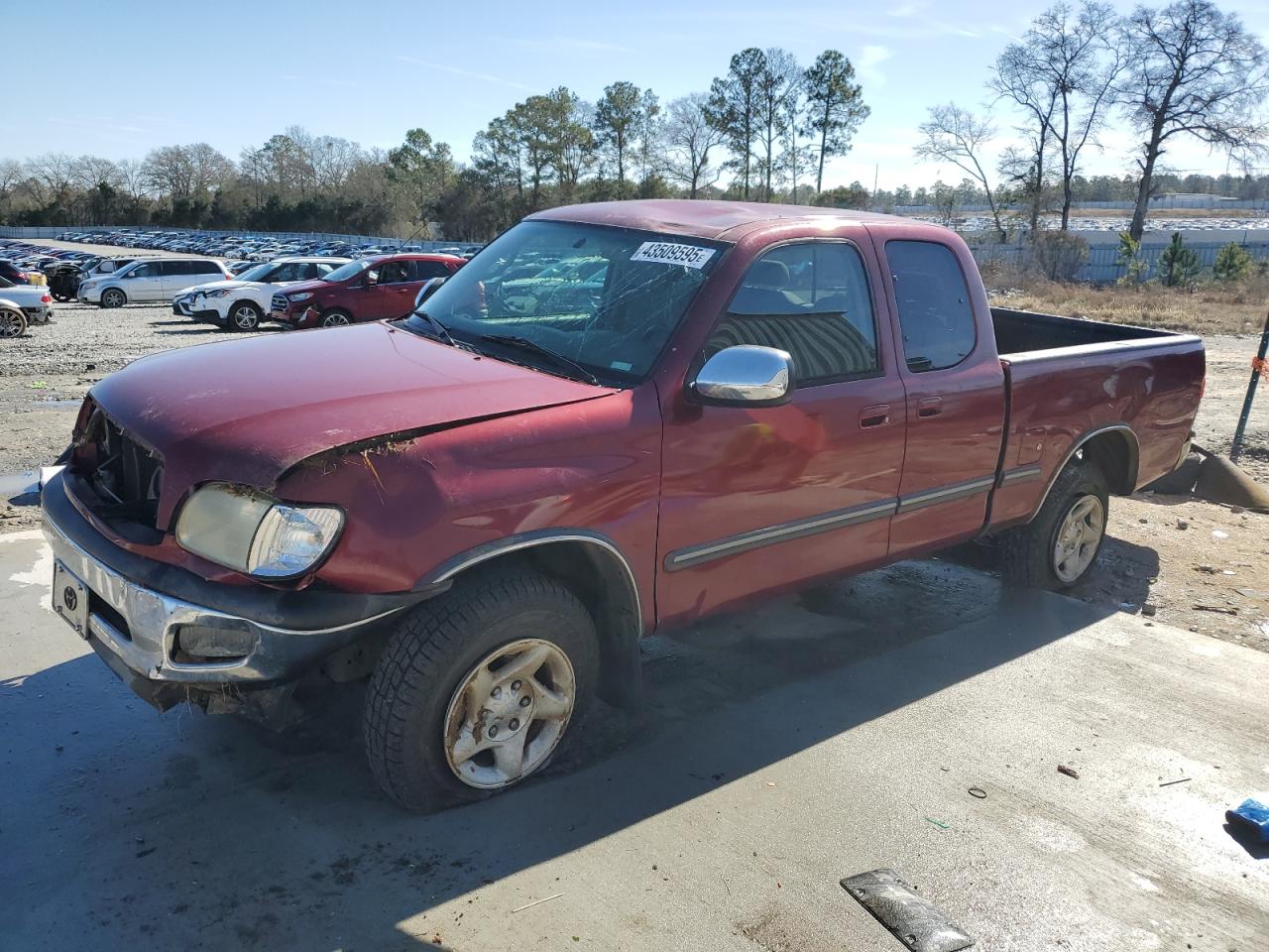 2002 Toyota Tundra VIN 5TBRN34102S264745