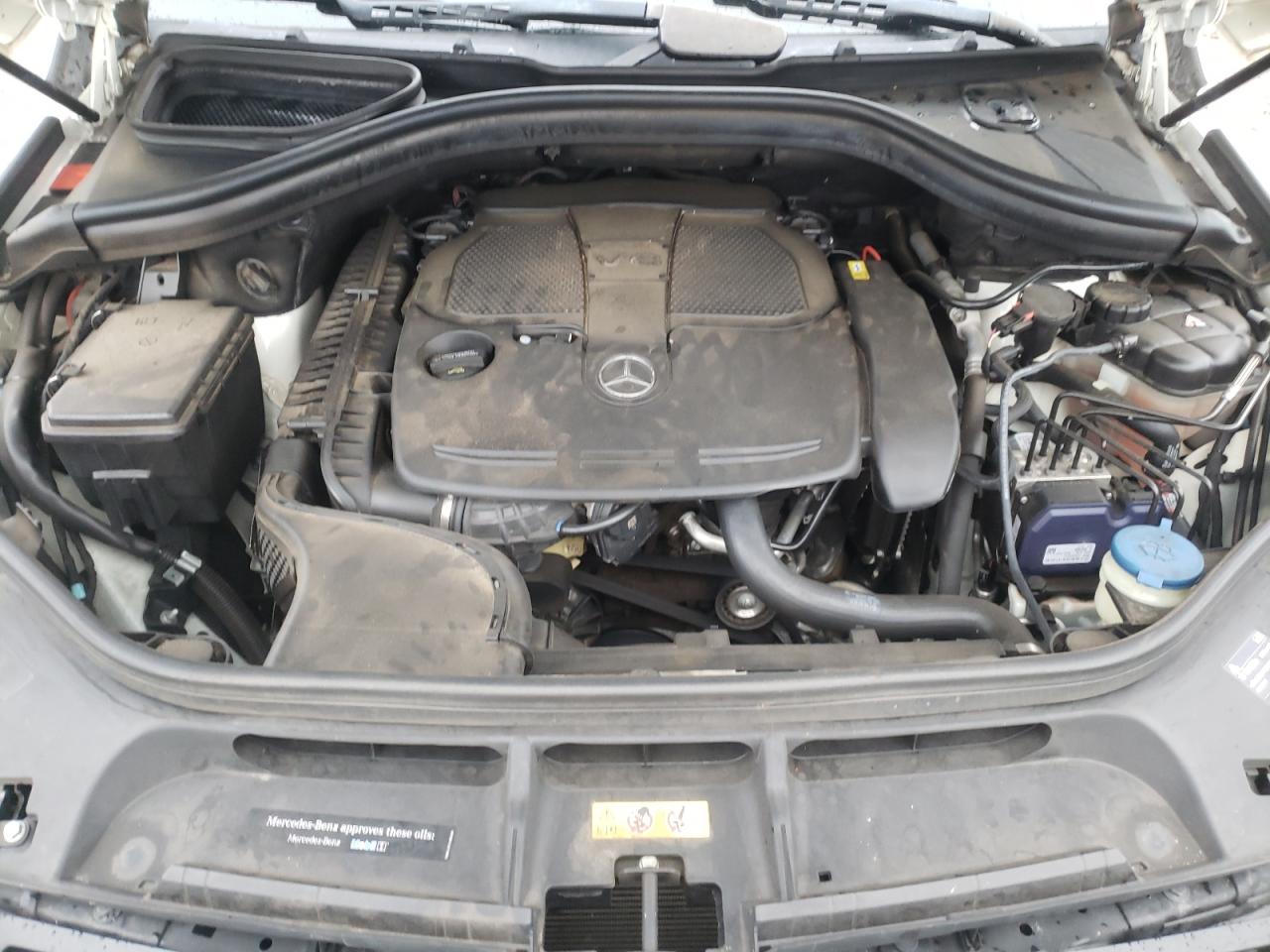 2015 Mercedes-Benz M-klasse VIN 4JGDA5JB6FA517670 Copart auction photo, front end damage thumbnail 12