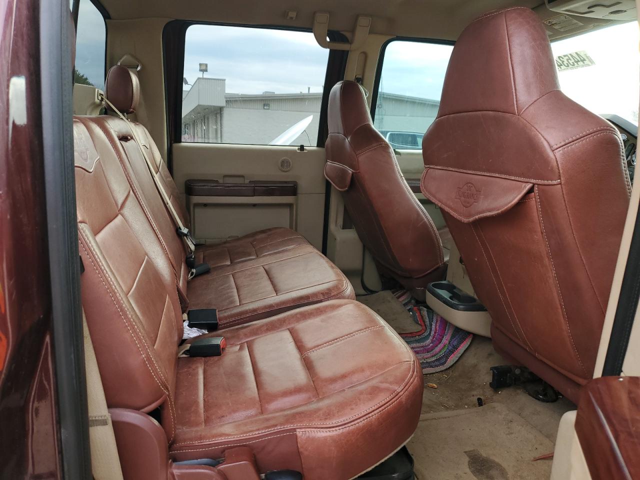2009 Ford F250 VIN 1FTSW21R69EA82252 Copart auction photo, water/flood damage thumbnail 10