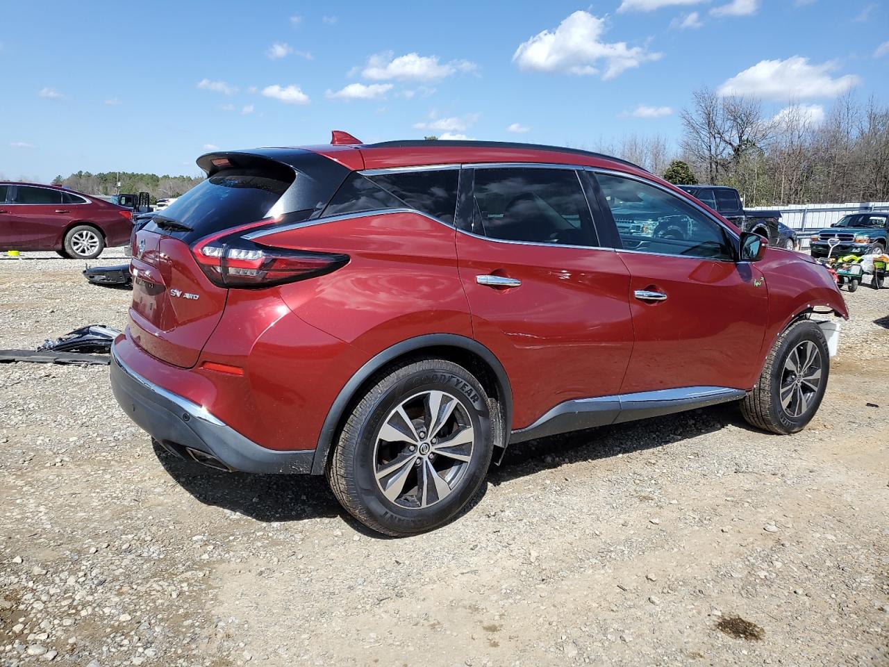2020 Nissan Murano VIN 5N1AZ2BS1LN123930 Copart auction photo, front end damage thumbnail 3