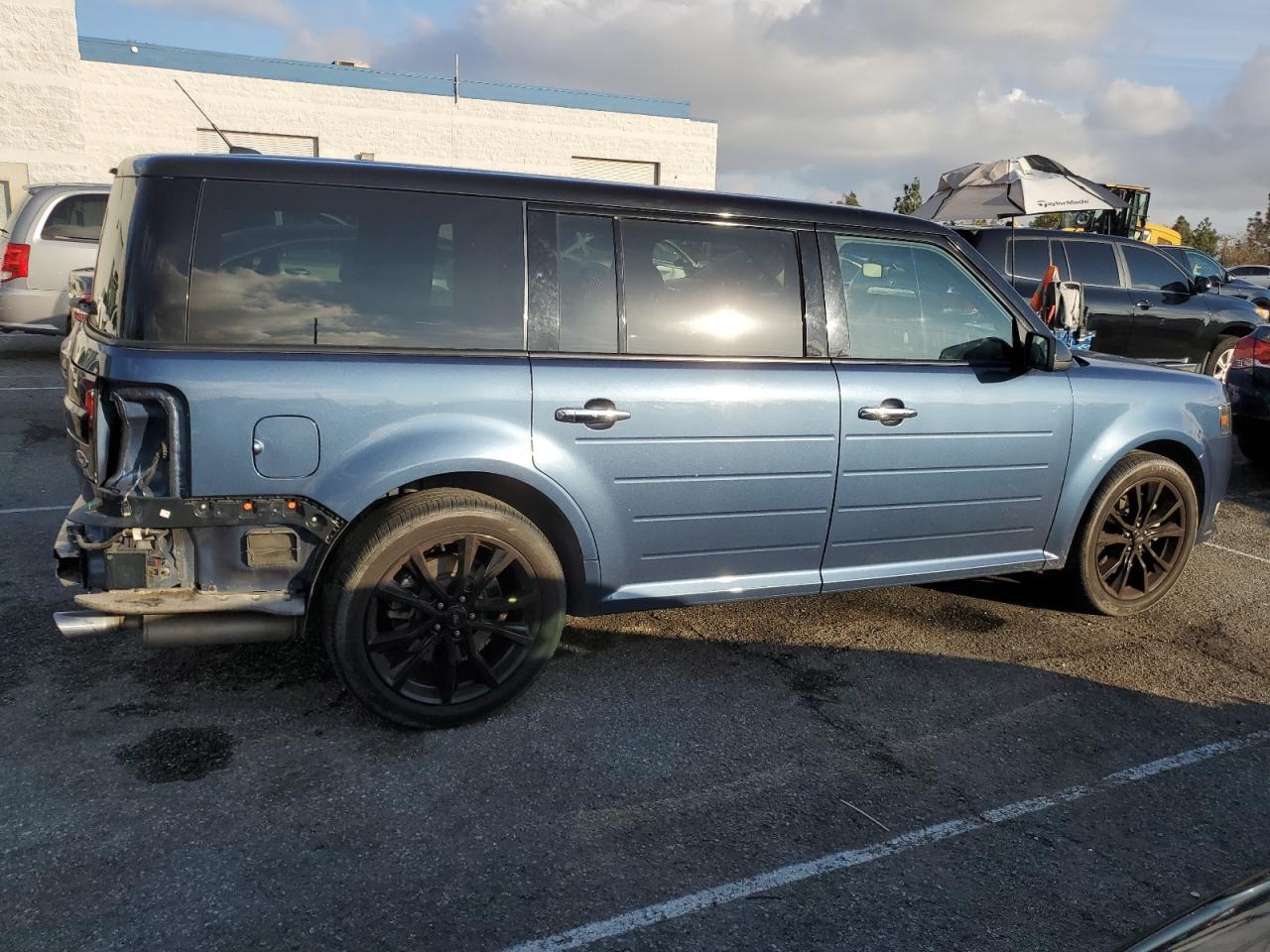 2019 Ford Flex VIN 2FMGK5C89KBA33163 Copart auction photo, rear end damage thumbnail 3