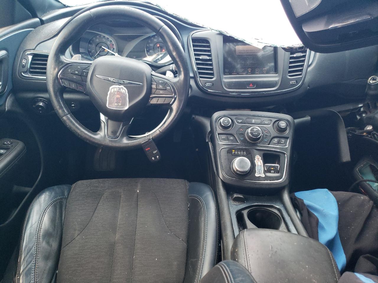 2015 Chrysler 200 VIN 1C3CCCBB2FN560798 Copart auction photo, side / frame damage damage thumbnail 8