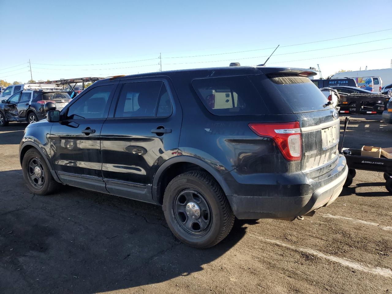 2013 Ford Explorer VIN 1FM5K8AR9DGC11010 Copart auction photo, front end damage thumbnail 2