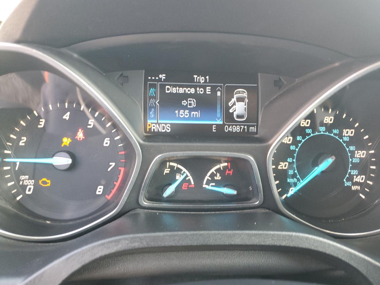 2013 Ford Escape VIN 1FMCU0GX8DUD69705 Copart auction photo, front end damage thumbnail 9
