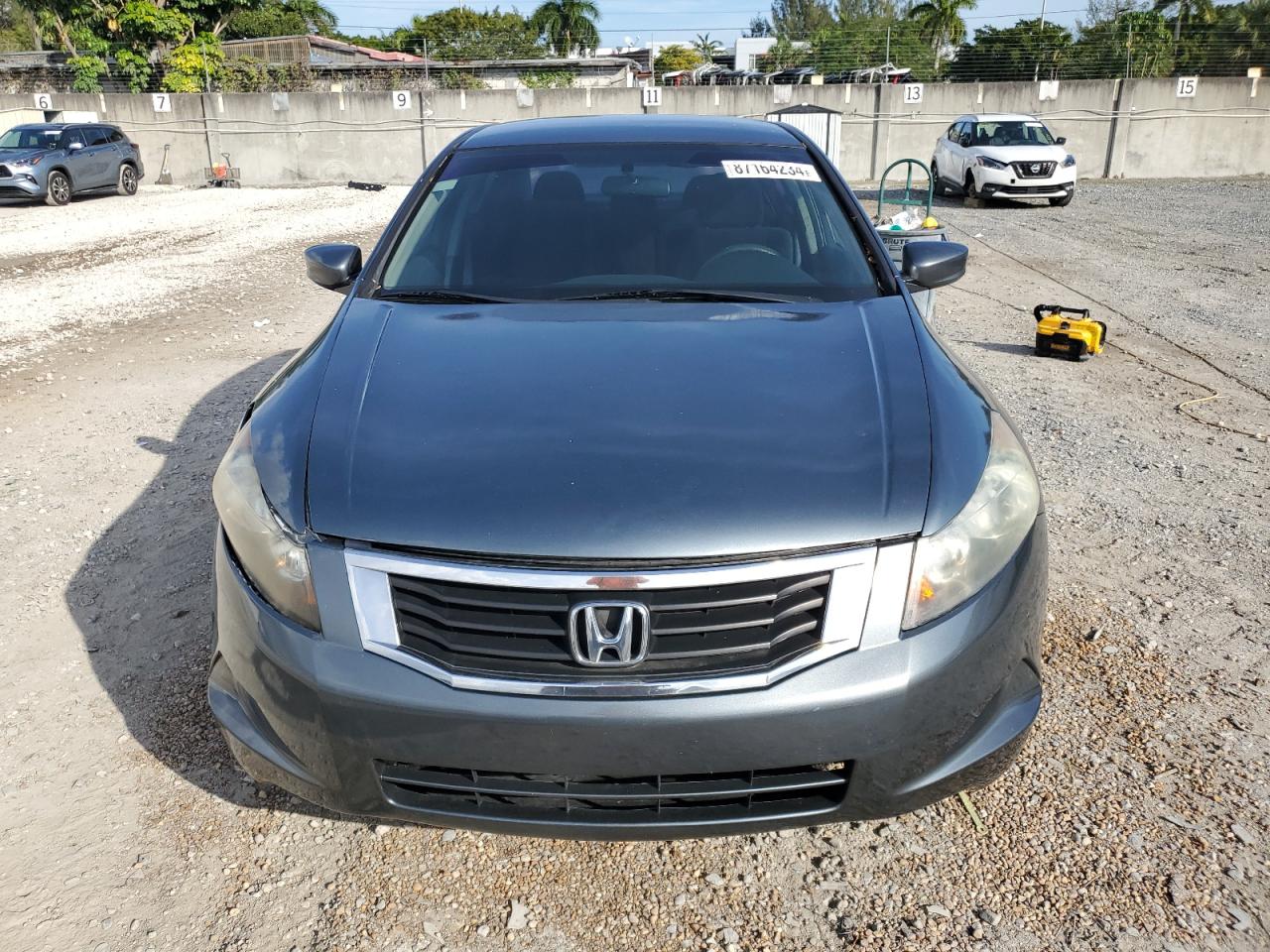 2009 Honda Accord VIN 1HGCP26349A118504 Copart auction photo, front end / rear end damage thumbnail 5