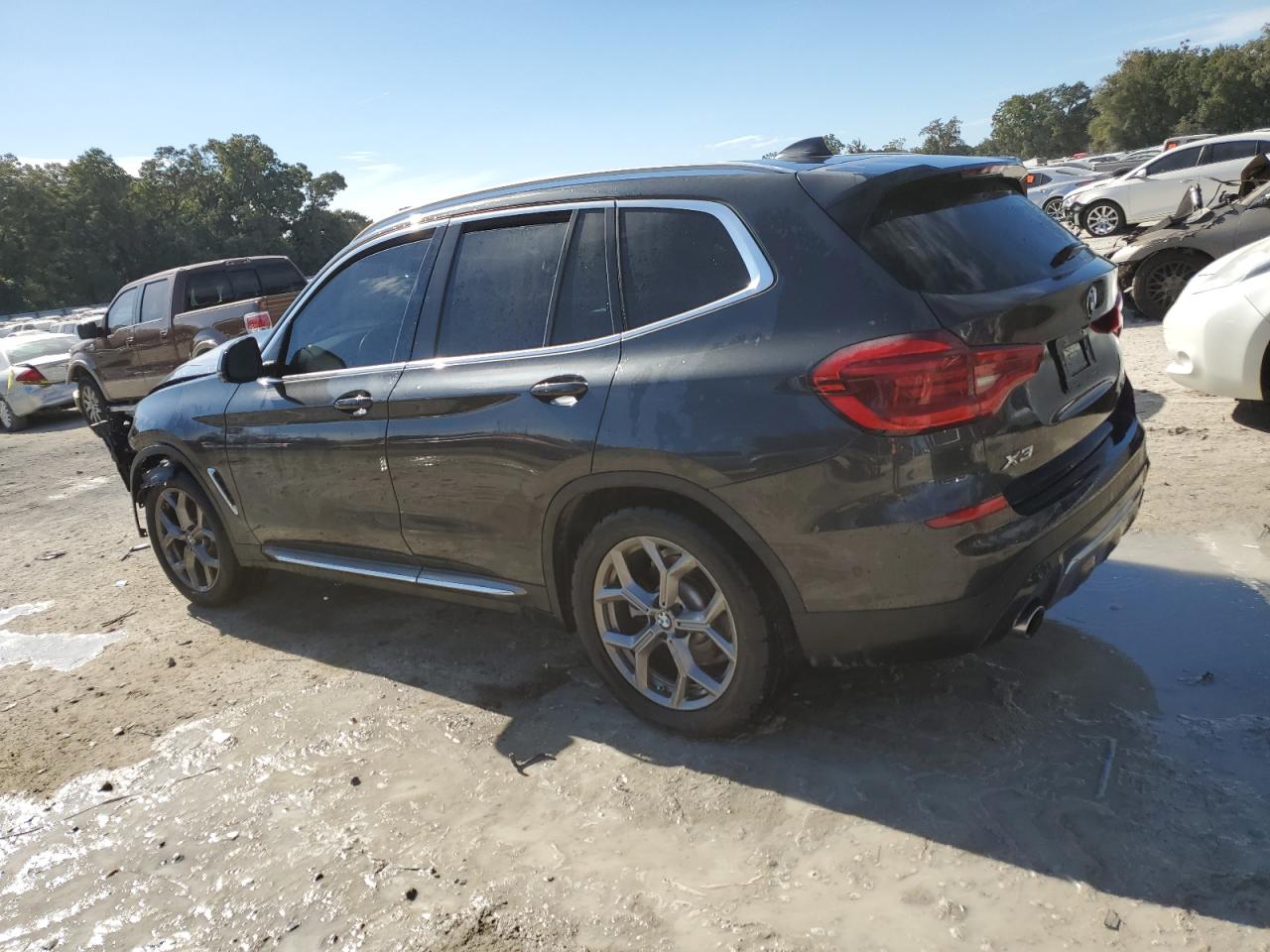 2020 BMW X3 VIN 5UXTY3C07L9D48642 Copart auction photo, front end damage thumbnail 2