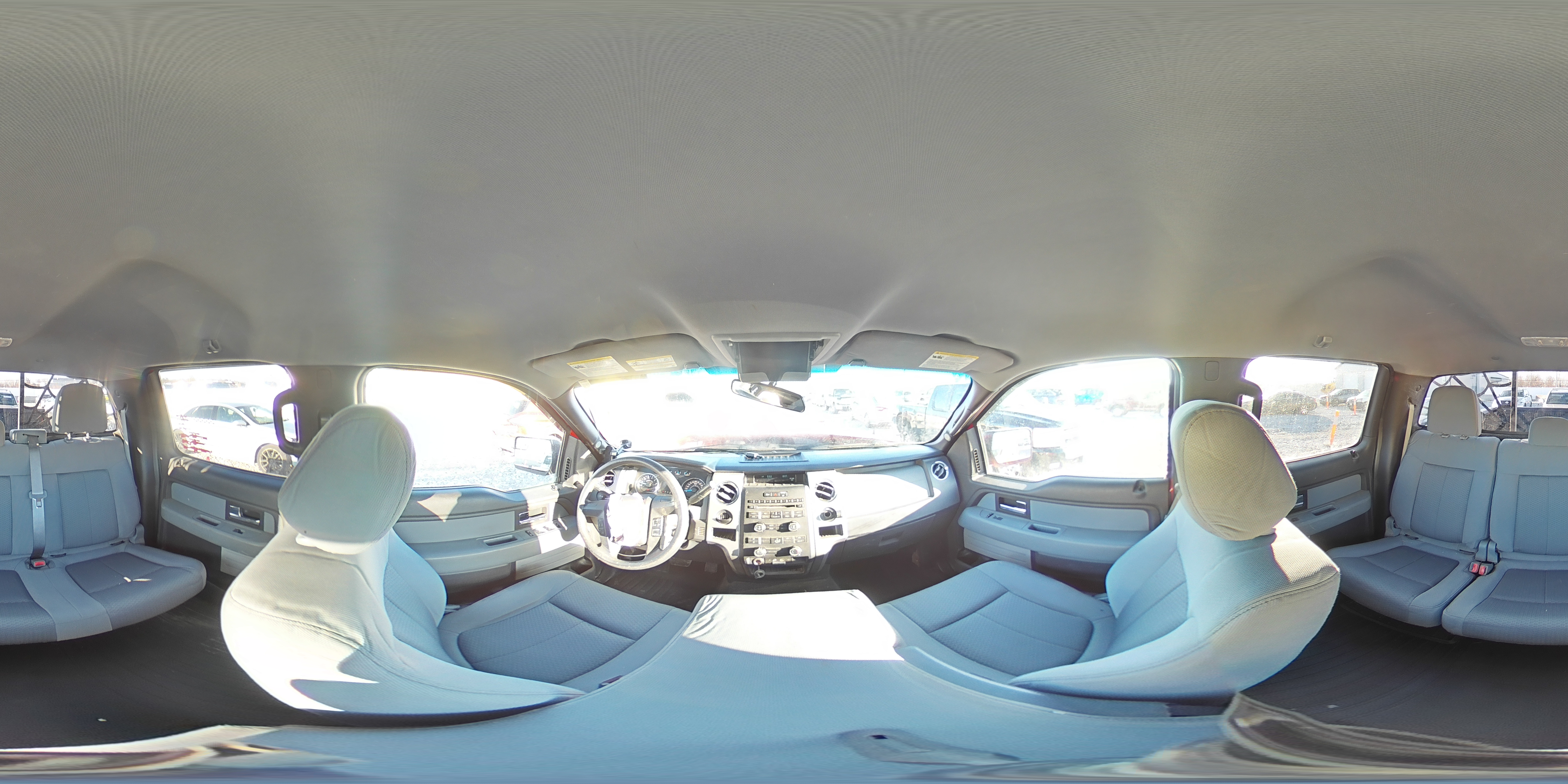 2013 Ford F-150 VIN 1FTFW1CT9DKE47361 Copart auction photo, front end / side damage thumbnail 13