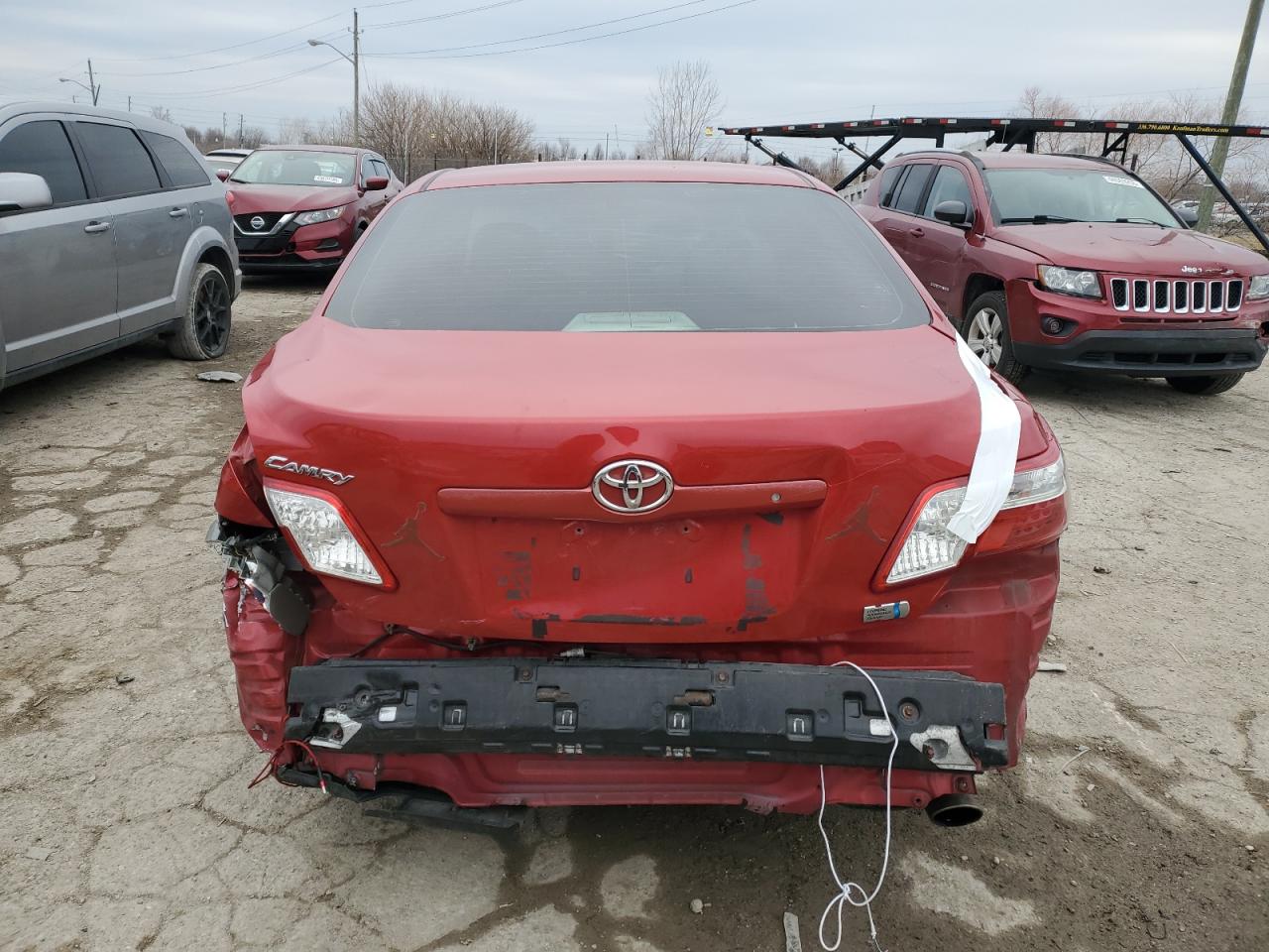 2009 Toyota Camry VIN 4T1BB46K59U075460 Copart auction photo, rear end / front end damage thumbnail 6
