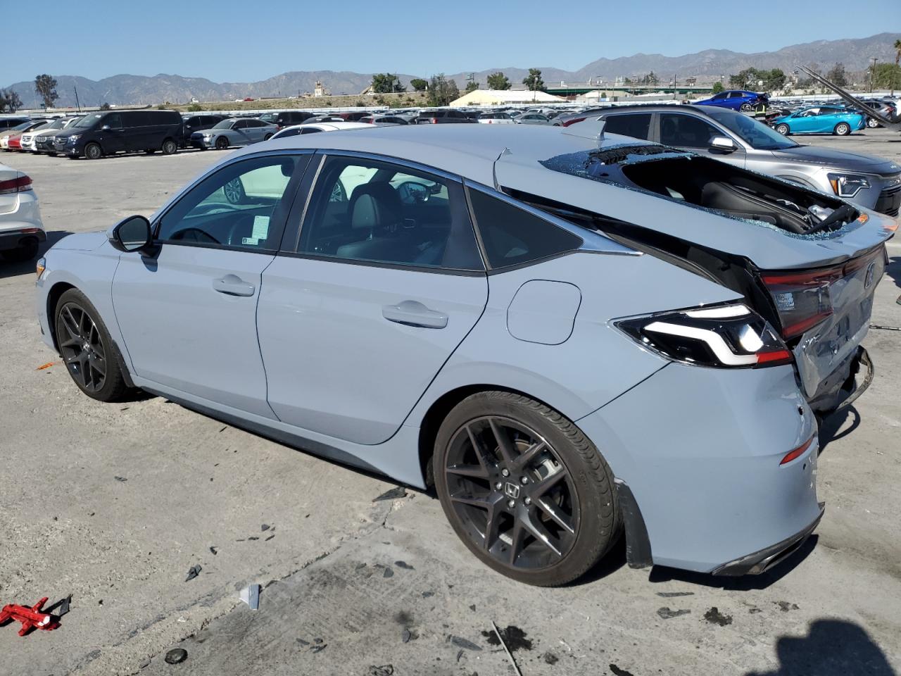 2023 Honda Civic VIN 19XFL1H89PE010044 Copart auction photo, rear end damage thumbnail 2
