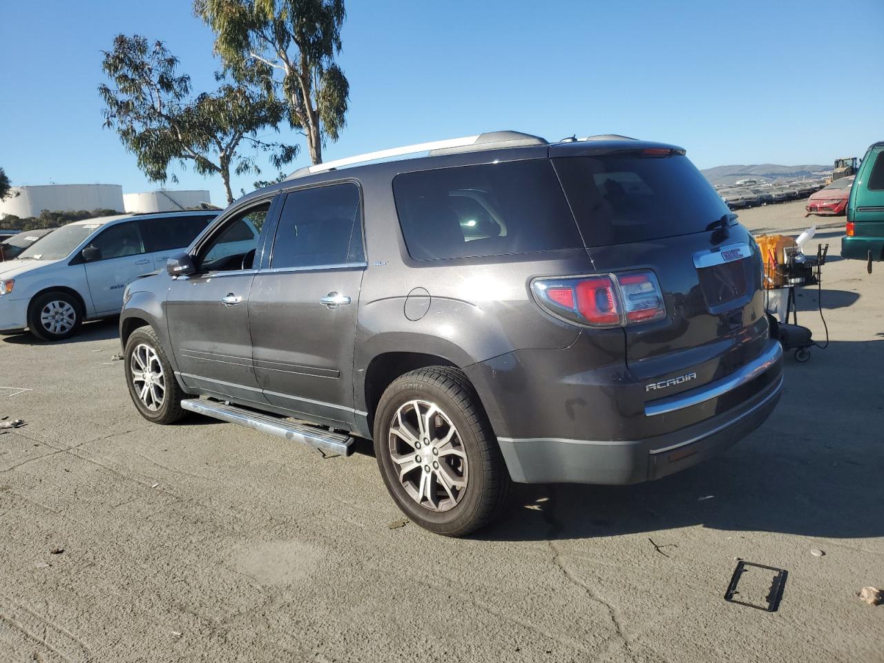 2014 GMC Acadia VIN 1GKKRSKD5EJ208861 Copart auction photo, rear end / side damage thumbnail 2