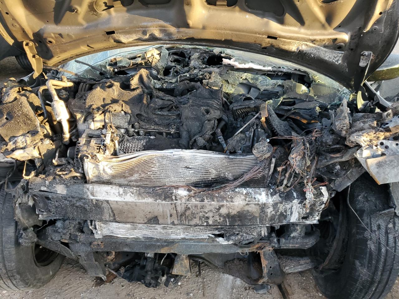 2017 Nissan Altima VIN 1N4AL3AP0HN344294 Copart auction photo, burn - engine / front end damage thumbnail 11