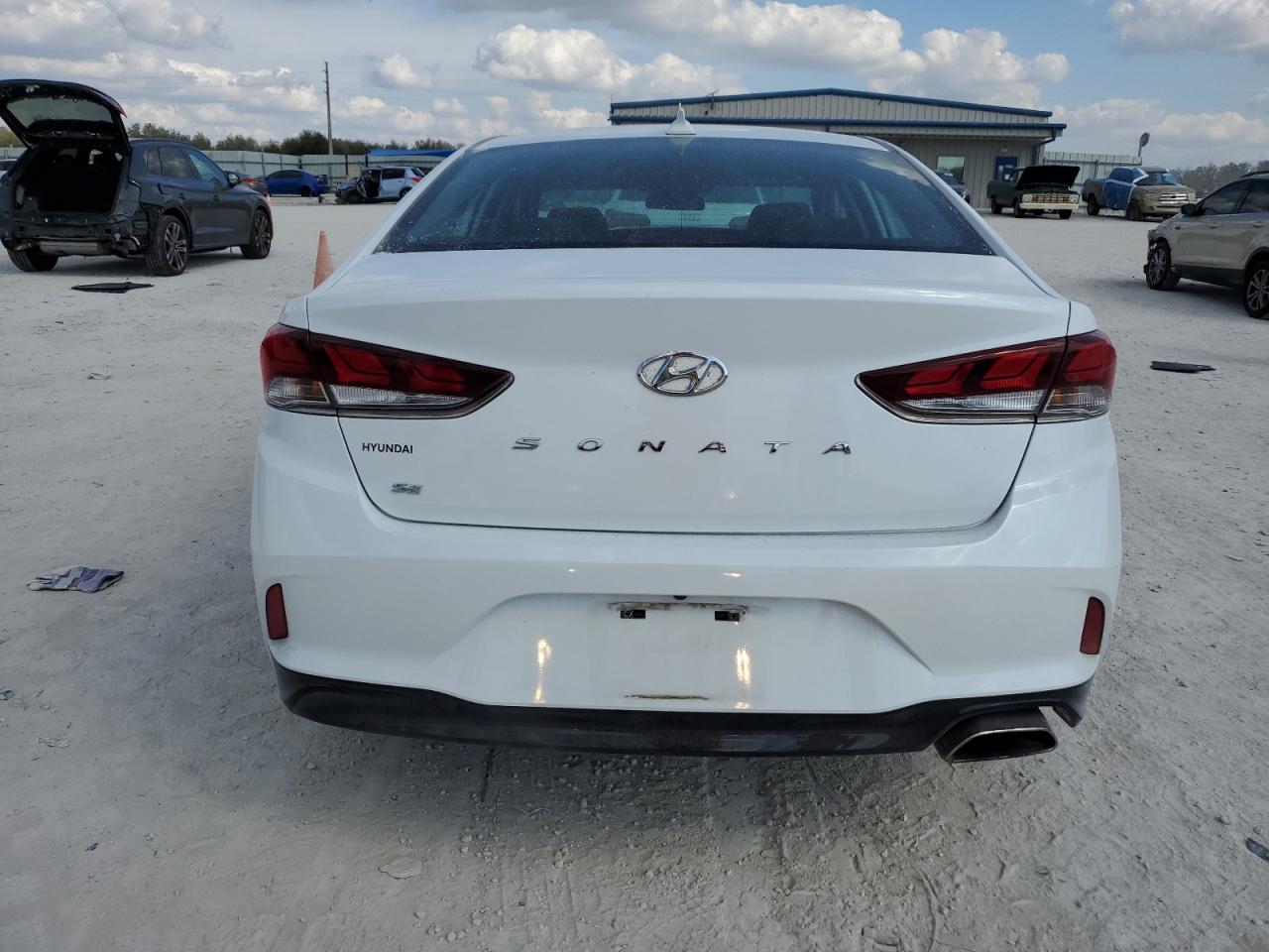 2019 Hyundai Sonata VIN 5NPE24AF4KH756396 Copart auction photo, front end damage thumbnail 6