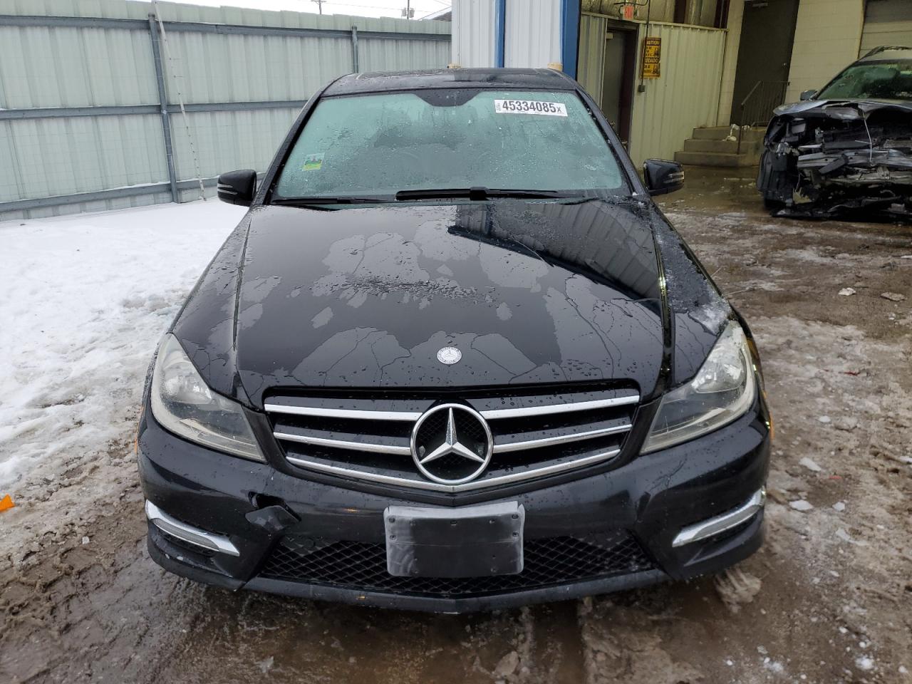 2014 Mercedes-Benz C-klasse VIN WDDGF8AB5ER305286 Copart auction photo, side damage thumbnail 5
