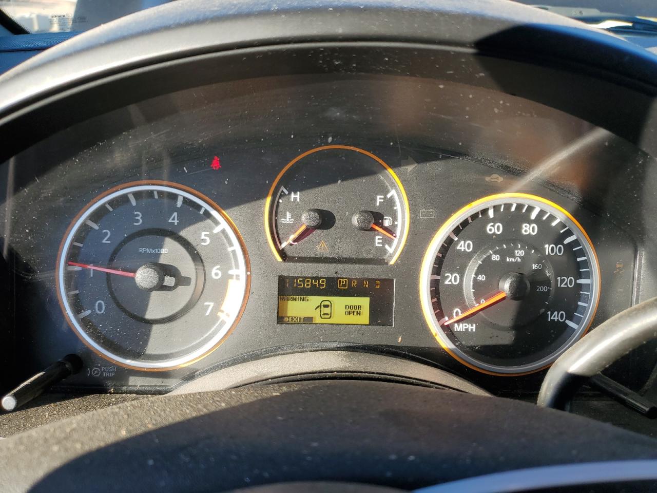 2012 Nissan Titan VIN 1N6BA0EK2CN312048 Copart auction photo, front end damage thumbnail 9