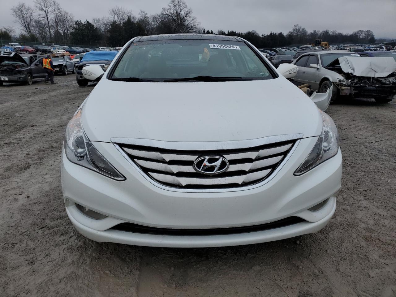 2013 Hyundai Sonata VIN 5NPEC4AC1DH669352 Copart auction photo, rear end damage thumbnail 5
