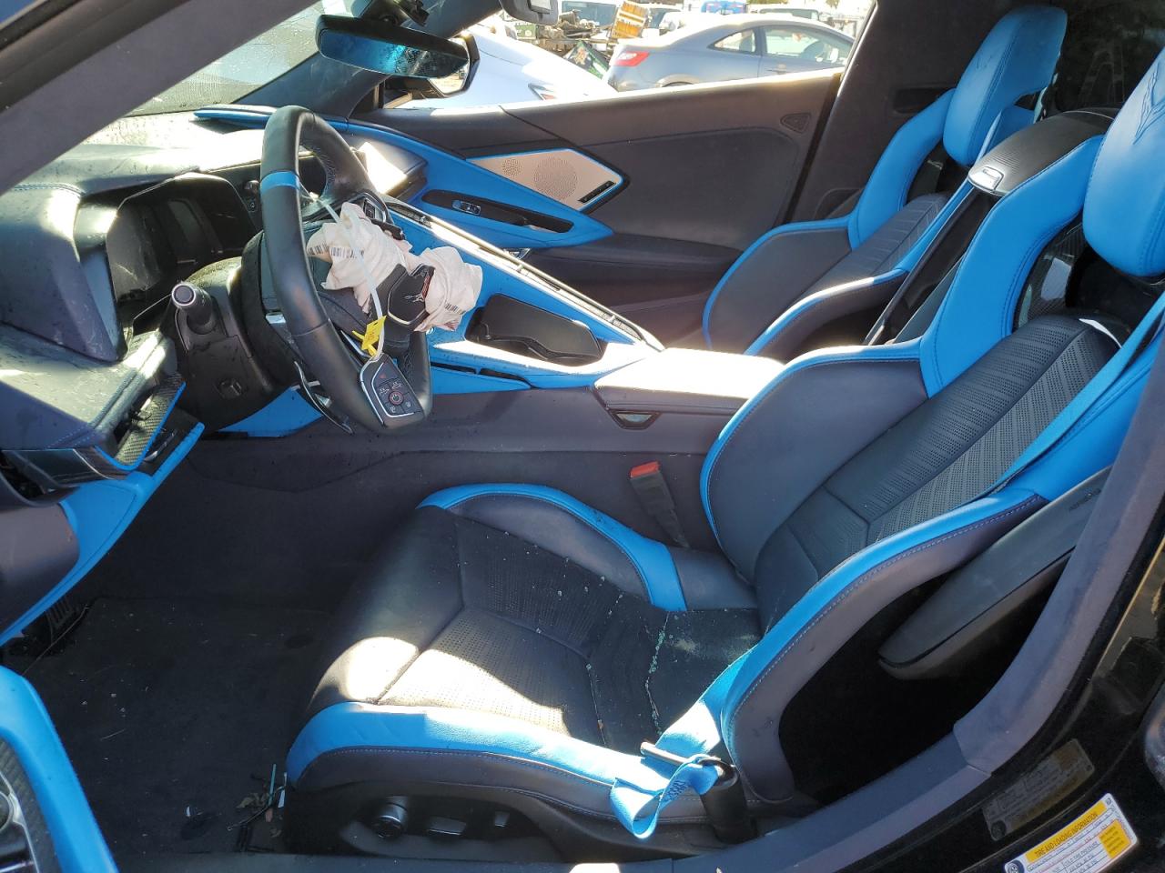 2022 Chevrolet Corvette VIN 1G1YC2D4XN5113167 Copart auction photo, all over damage thumbnail 7