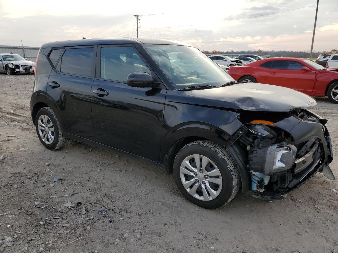 2021 KIA Soul VIN KNDJ23AU7M7789701 Copart auction photo, front end damage thumbnail 4