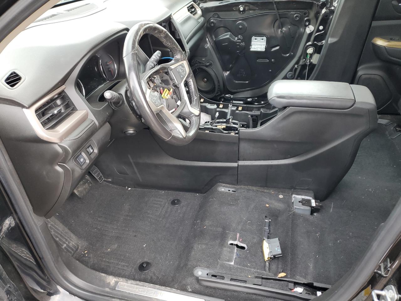 2018 GMC Acadia VIN 1GKKNXLS8JZ168258 Copart auction photo, stripped / side damage thumbnail 7