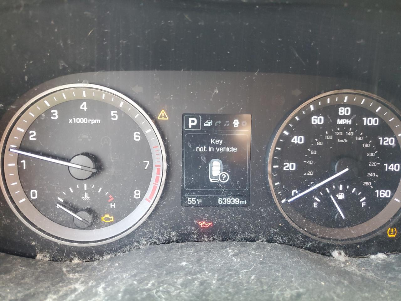 2017 Hyundai Tucson VIN KM8J33A41HU450528 Copart auction photo, mechanical damage thumbnail 9