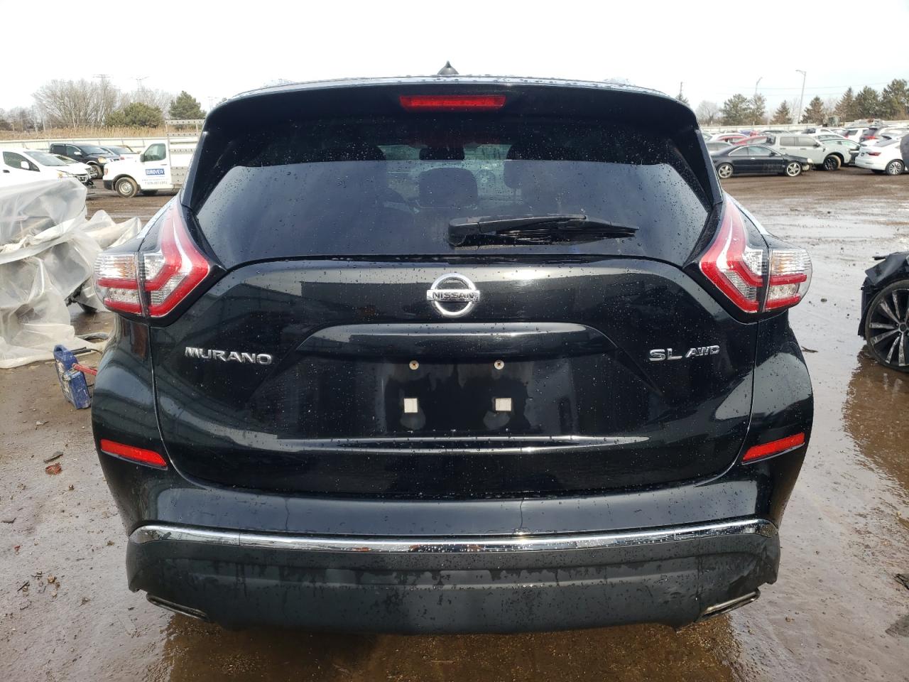 2015 Nissan Murano VIN 5N1AZ2MH0FN263408 Copart auction photo, front end damage thumbnail 6