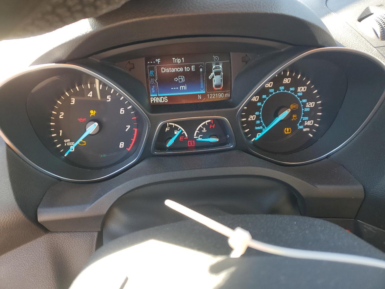 2015 Ford Escape VIN 1FMCU0J97FUA22136 Copart auction photo, front end damage thumbnail 9