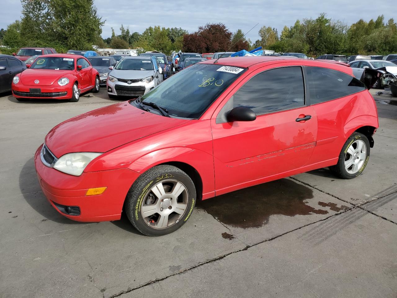 2007 Ford Focus VIN 1FAHP31N07W103717